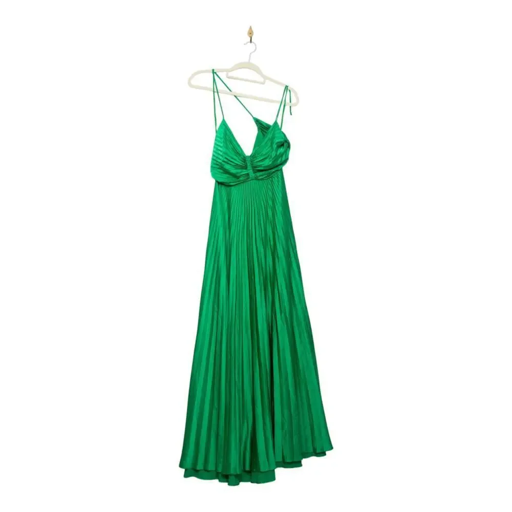 A.L.C. Aries Green Maxi Dress Size 10 - Pre-owned